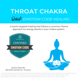 Throat Chakra - Emotion Code Healing