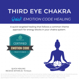 Third Eye Chakra - Emotion Code Healing
