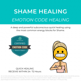 Shame - Emotion Code Healing