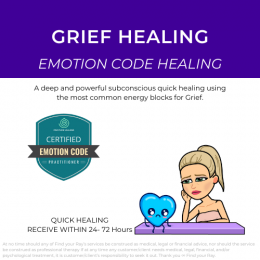Grief- Emotion Code Healing