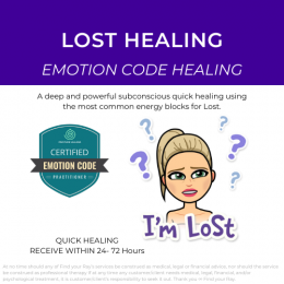 Lost - Emotion Code Healing